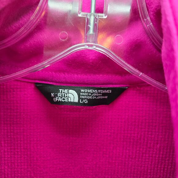 The North Face NWT Active Fit Canyonwall Full Zip Vest Large Pockets FuchsiaPink - Picture 3 of 6